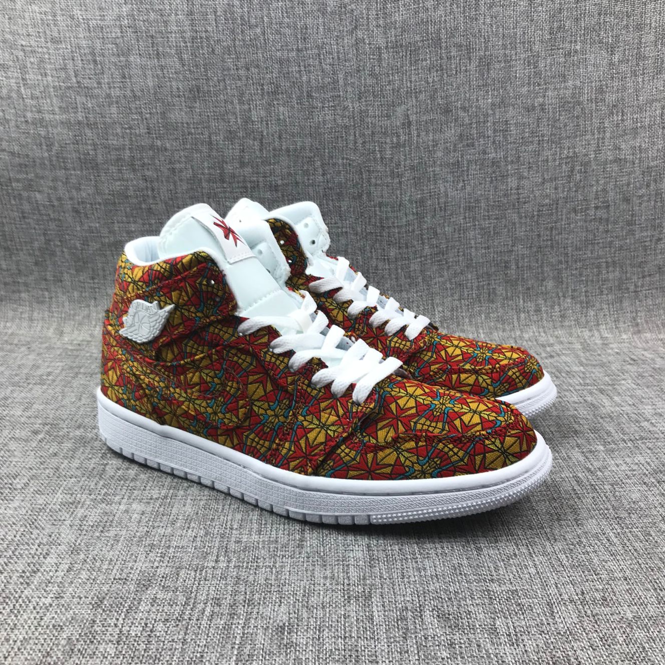 Women 2020 Air Jordan 1 Mid What The 90s Colorful - Click Image to Close